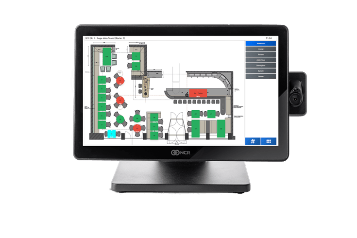 XENIA Kassensystem Software Tischplan